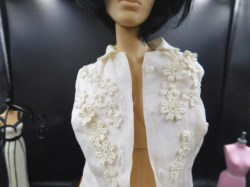 doug james white blouse view jeans